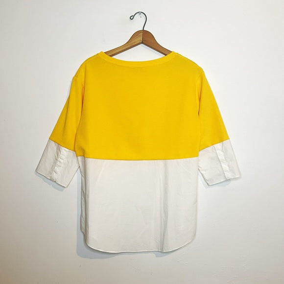 COS | Yellow & White Tunic