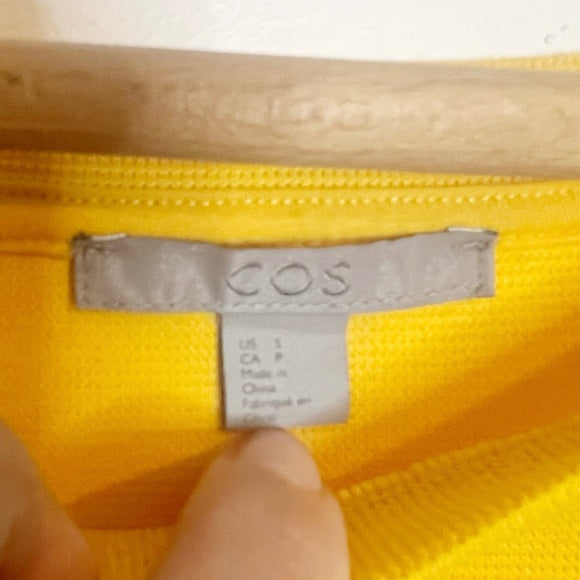 COS | Yellow & White Tunic