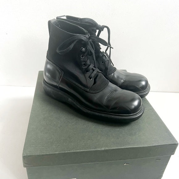 Gucci | Web Combat Boots