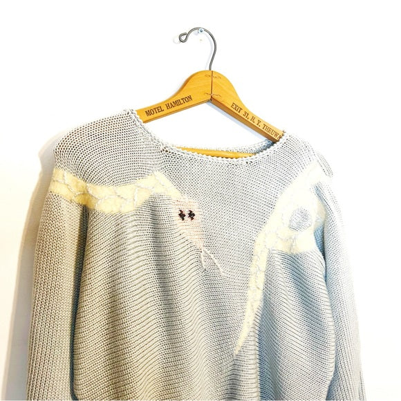 Vintage | Snake Knit Sweater