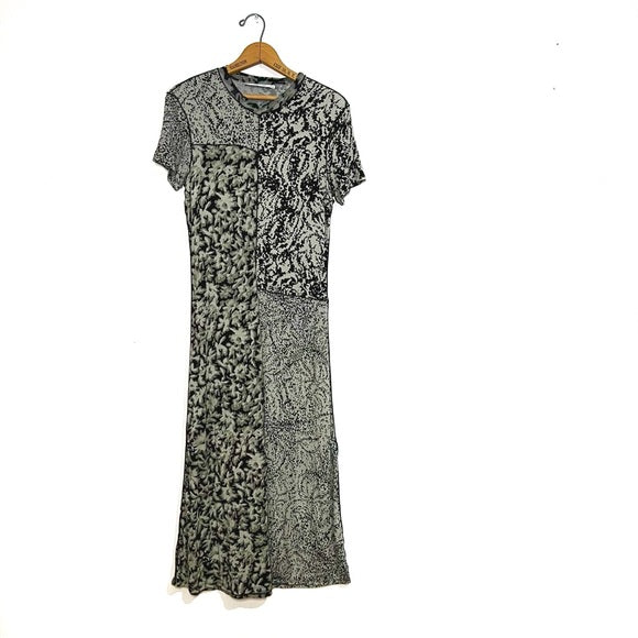 Proenza Schouler | Mixed Print Midi Dress
