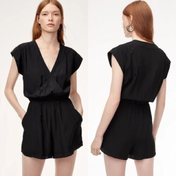 Aritzia | Babaton Silk Corbett Romper