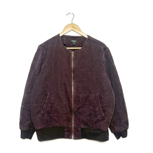 Roots | Quilted Bomber Jacket