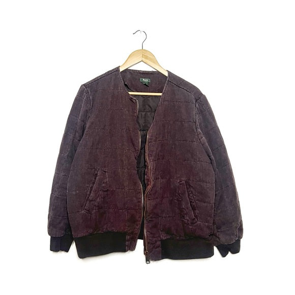 Roots | Quilted Bomber Jacket