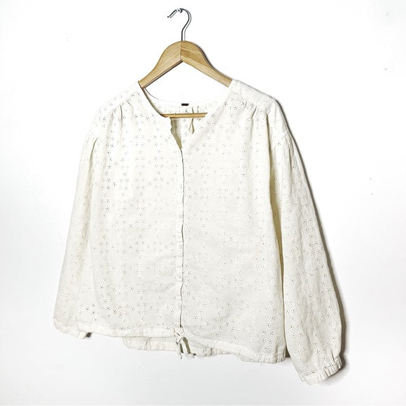 Free People | Stars Align Eyelet Blouse