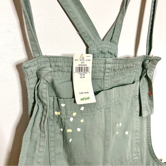 Aerie | NWT Paint Print Overalls