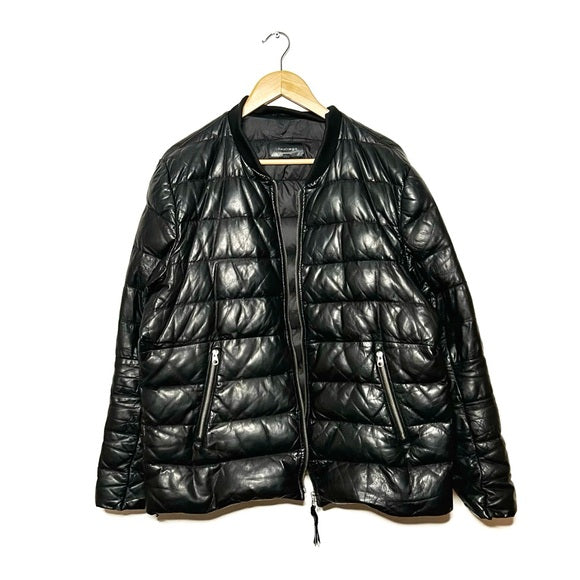 Mackage | Rupert Leather Down Jacket