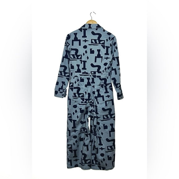 Lazy Oaf | Bric a Brac Geometric Jumpsuit