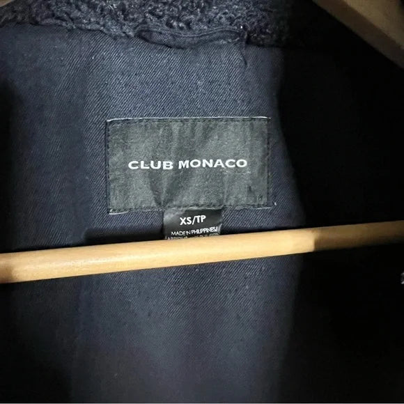 Club Monaco | Faux Fur Crop Jacket