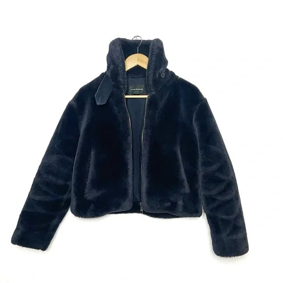 Club Monaco | Faux Fur Crop Jacket