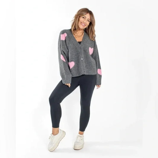 Smash + Tess | Eloise Wool Heart Cardigan