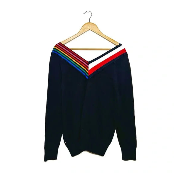 Ralph Lauren | NWT Rainbow V Neck Sweater