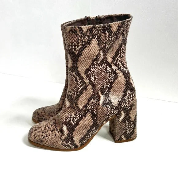 L’Intervalle | Snake Skin Boots