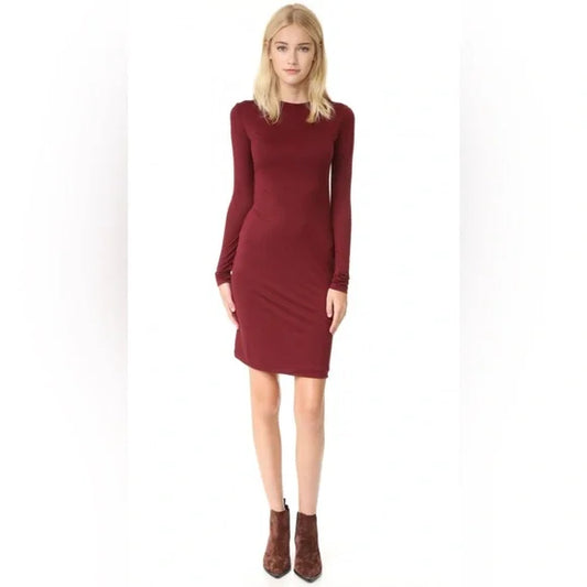 Acne Studios | Red Long Sleeve Dress