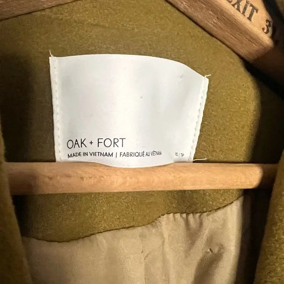 Oak + Fort | Olive Jacket
