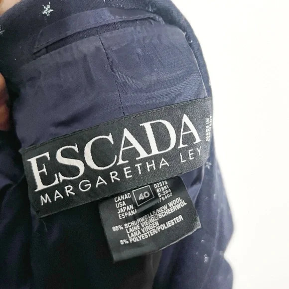 Escada | Wool Star Blazer