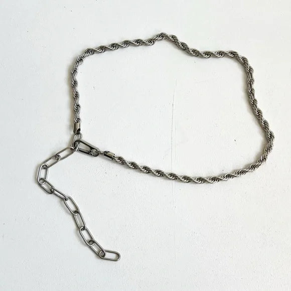 Vitaly | Silver Chain Waist Belt