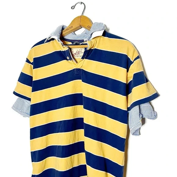 Scotch & Soda | Striped Rugby Polo