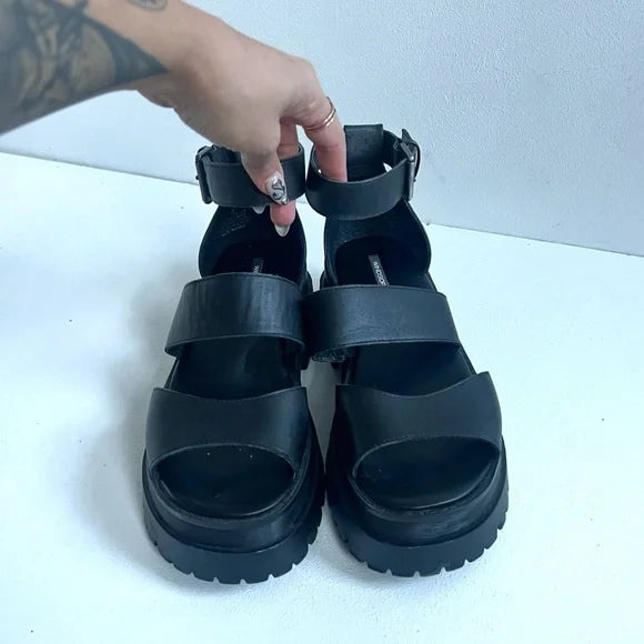 Windsor Smith | Leather Thrilled Sandals