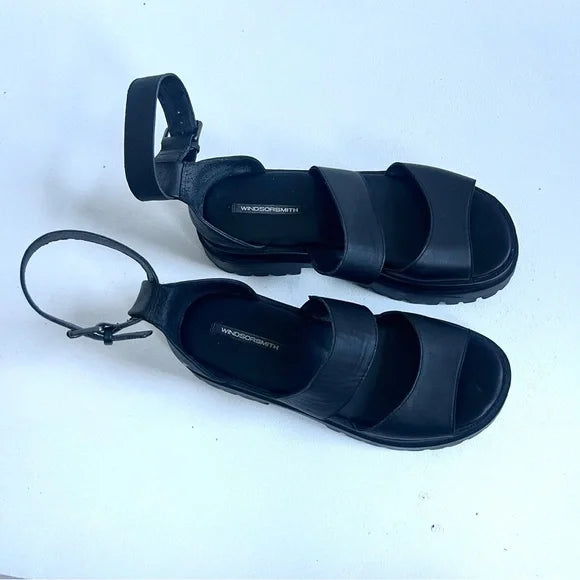 Windsor Smith | Leather Thrilled Sandals