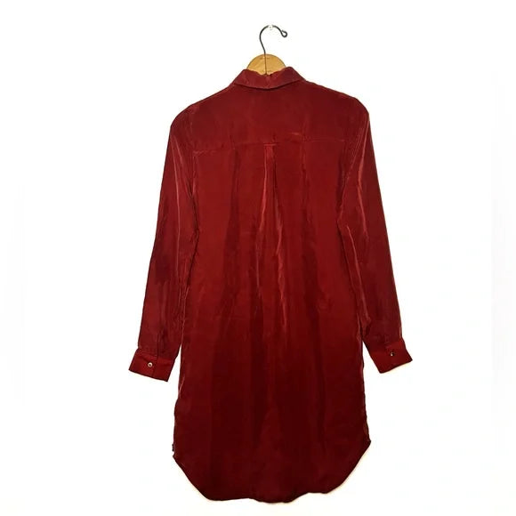 Scotch & Soda | Button Front Red Dress