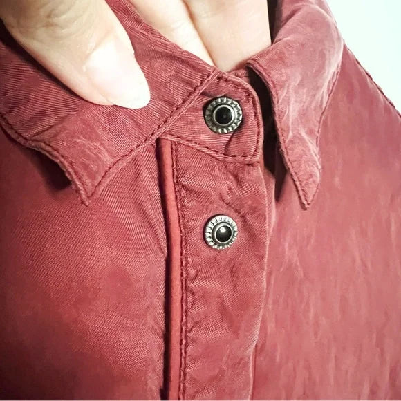 Scotch & Soda | Button Front Red Dress