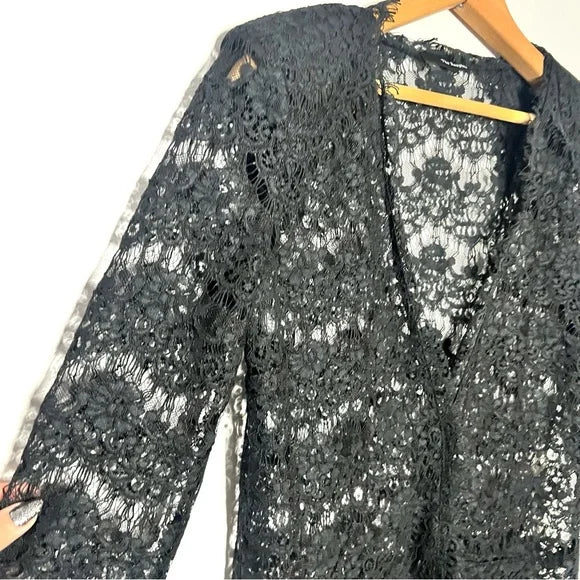 The Kooples | Structured Lace Top