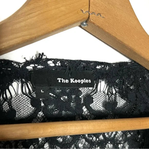 The Kooples | Structured Lace Top