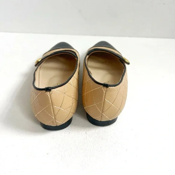 Chanel | Quilted Cap Toe Flats