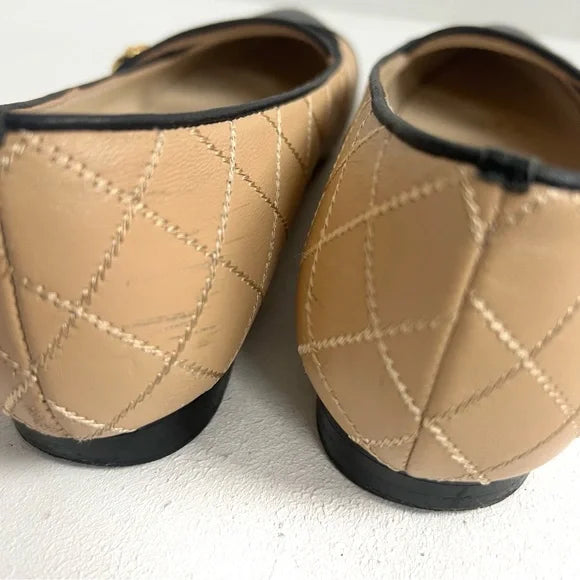 Chanel | Quilted Cap Toe Flats