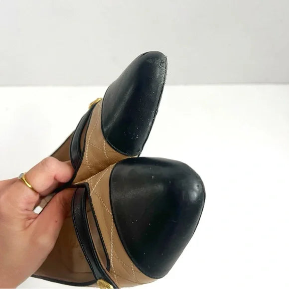 Chanel | Quilted Cap Toe Flats