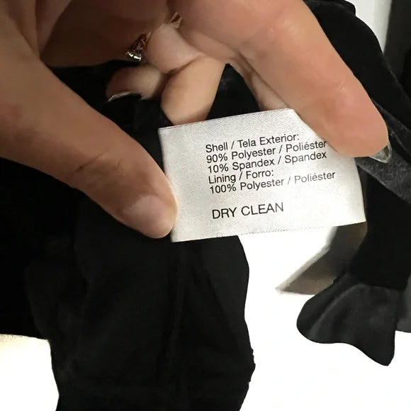 Oscar de la Renta | Black Velvet Wrap Blouse