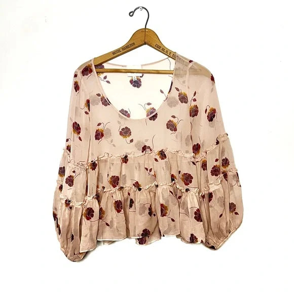 Cinq à Sept | Jasmin Blush Floral Blouse