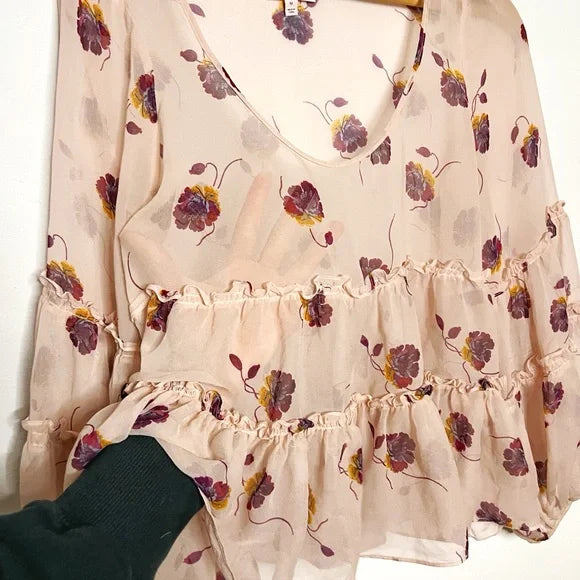 Cinq à Sept | Jasmin Blush Floral Blouse