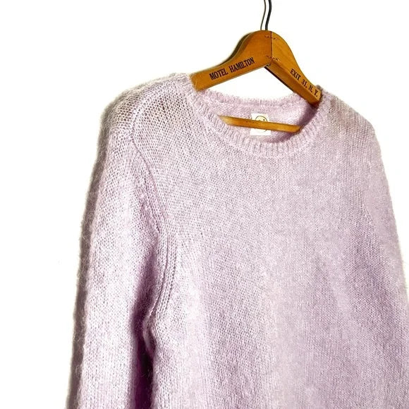 Des Petits Hauts | Lilac Mohair Sweater
