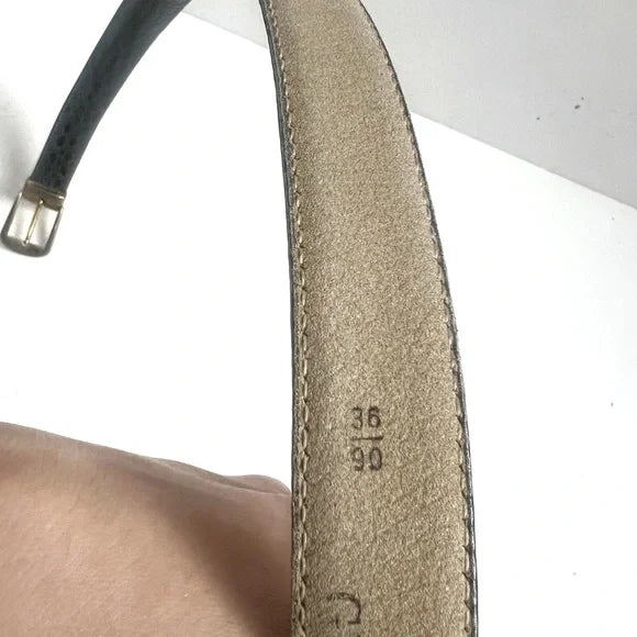 Givenchy | Grey Croc Leather Belt