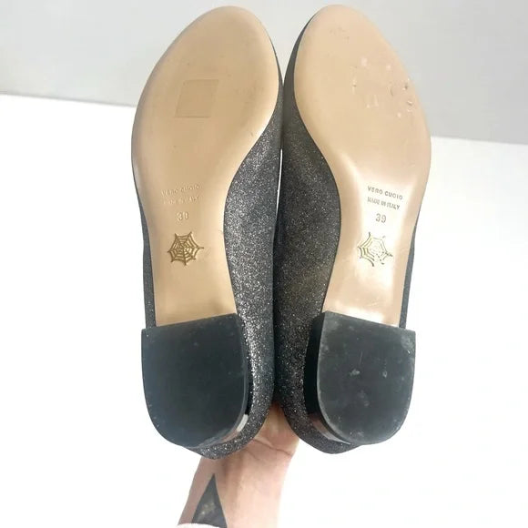 Charlotte Olympia | Kitty Glitter Flats