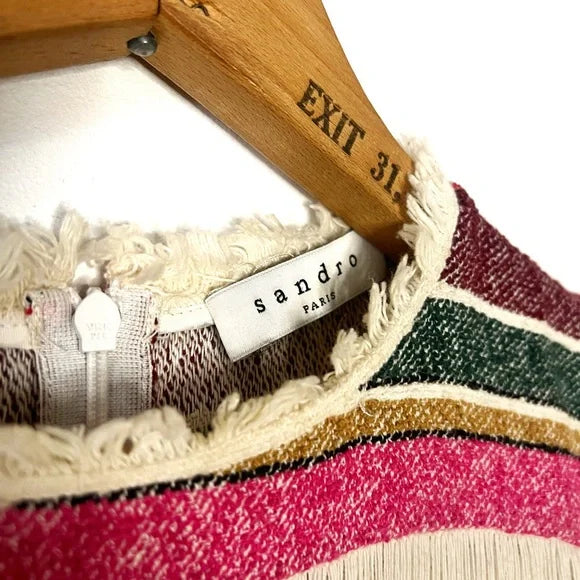 Sandro | Ronia Fringe Mini Dress