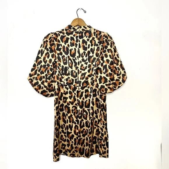 Kitri | NWT Maisie Leopard Mini Dress