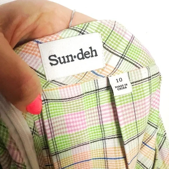 Sunday Best | Plaid Pleated Mini Skirt