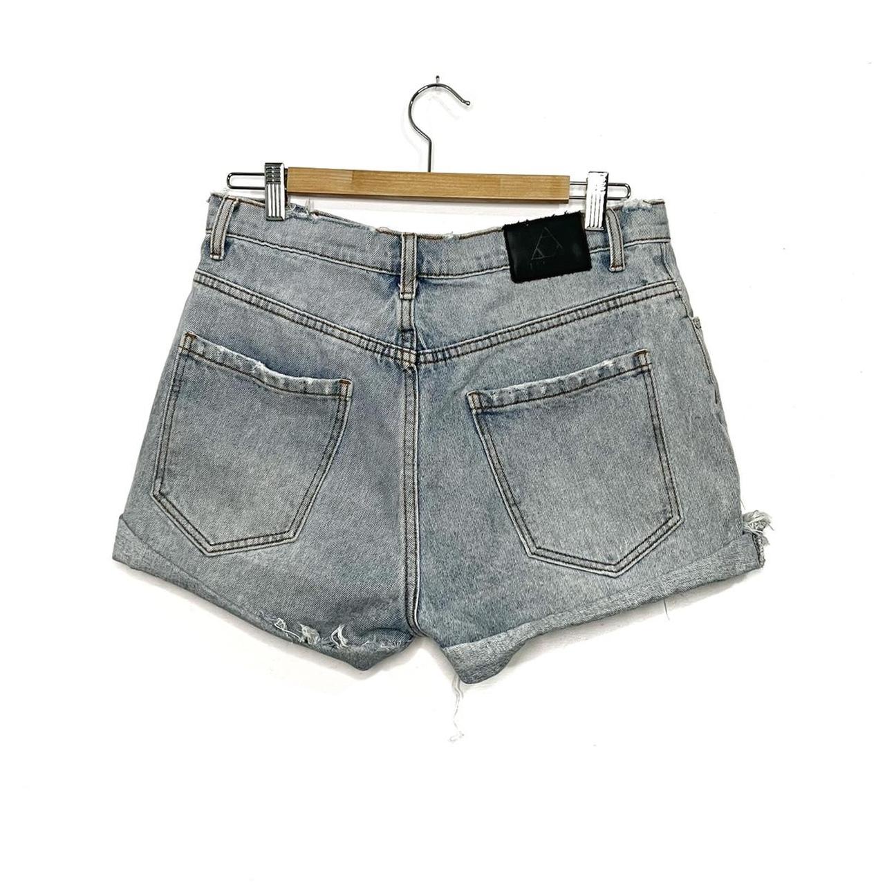 UNIF | High Waisted Denim Shorts