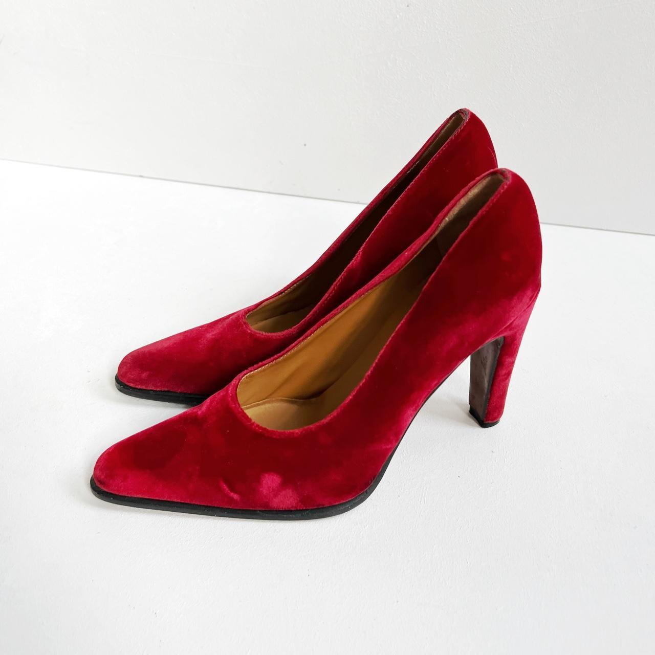 Sergio Rossi | Red Velvet Heels