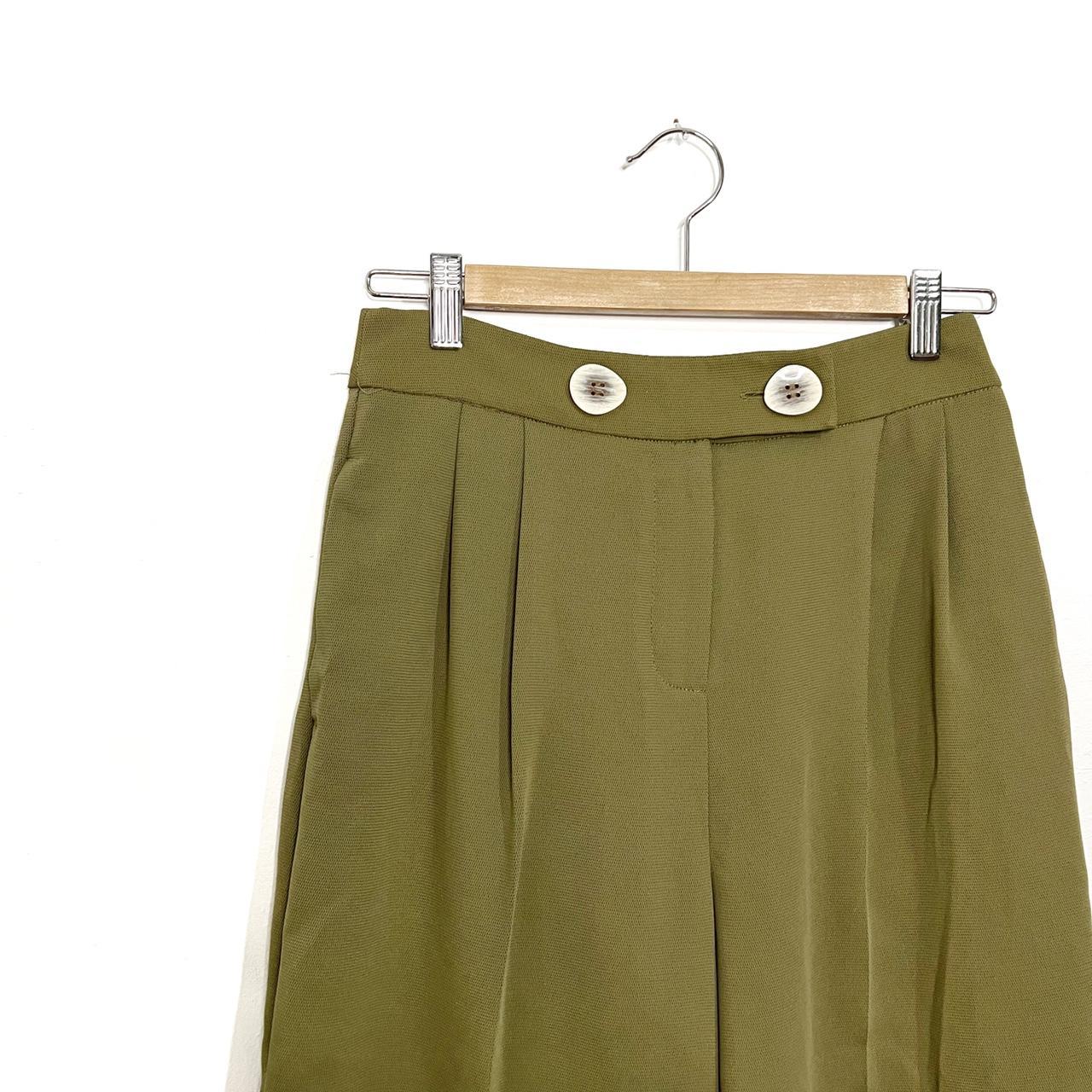 Topshop | Olive Culottes