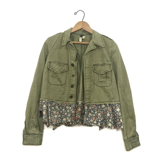 Free People | Military Ruffle Jacket