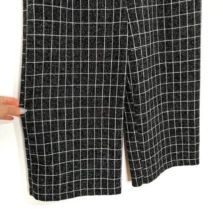 Topshop | Wide Leg Grid Pants