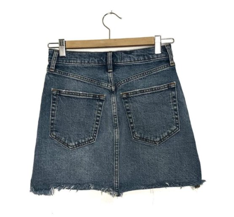 Abercrombie & Fitch | 90s High Rise Denim Skirt