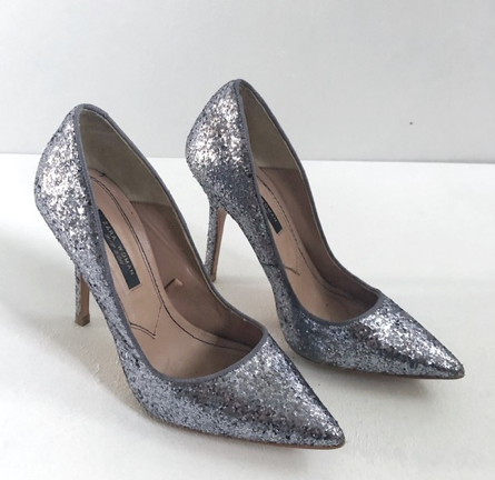 Zara | Glitter Heels