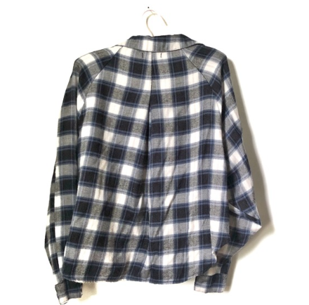 Urban Outfitters | Plaid Tie Front Overshirt