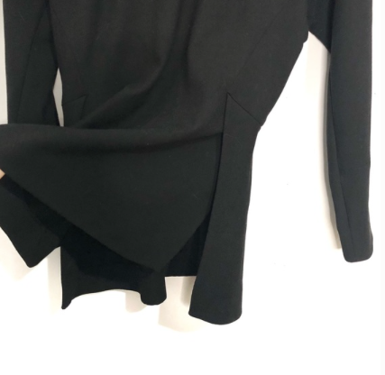 COS | Black Slit Tunic