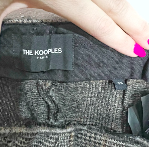 The Kooples | Wool Plaid Pants